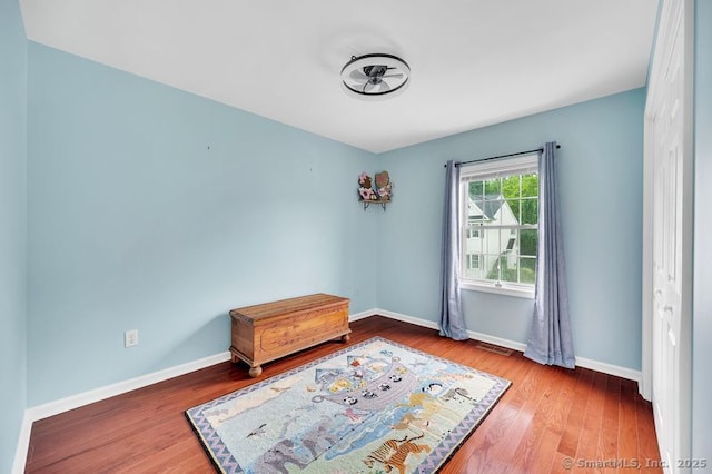 51 Olde Village Cir Unit 51, Wallingford, CT 06492 - spare room with wood finished floors and baseboards