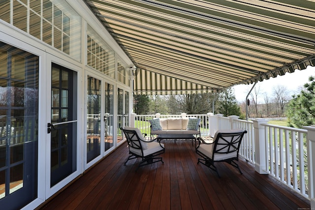 37 Giles Hill Rd, Redding, CT 06896 - deck with outdoor lounge area