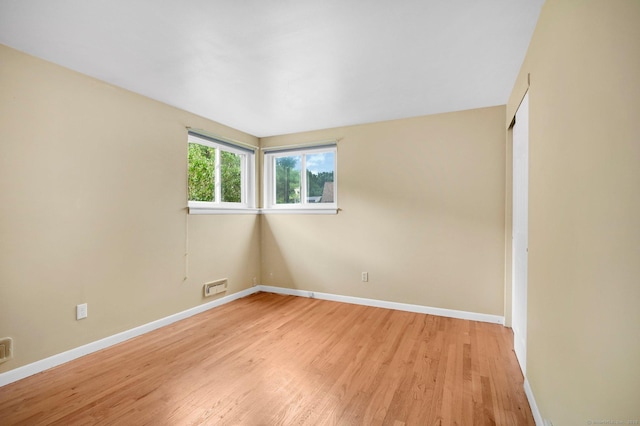 170 Scantic Meadow Rd, South Windsor, CT 06074 - spare room featuring baseboards and light wood-type flooring