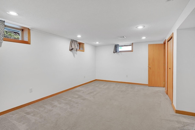 170 Scantic Meadow Rd, South Windsor, CT 06074 - below grade area with recessed lighting and light colored carpet