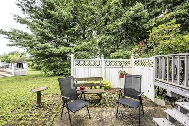 1018 Long Hill Rd, Middletown, CT 06457 - view of patio / terrace