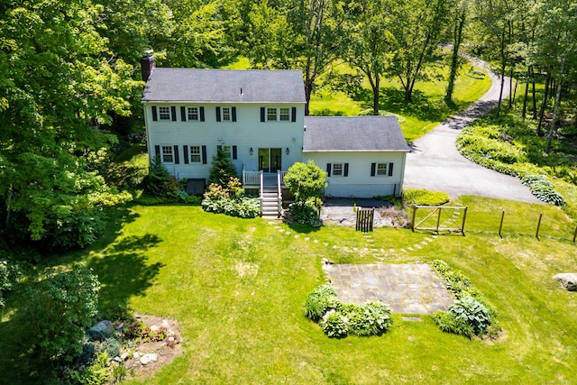 318 Milton Rd, Litchfield, CT 06759 - view from above of property