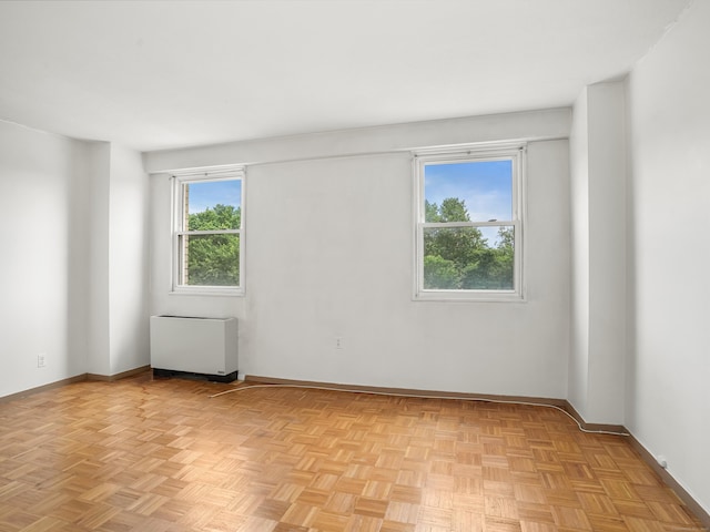 2600 Park Ave Unit 6H, Bridgeport, CT 06604 - spare room with radiator and baseboards