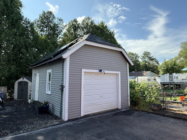 293 Torringford W St, Torrington, CT 06790 - detached garage featuring driveway