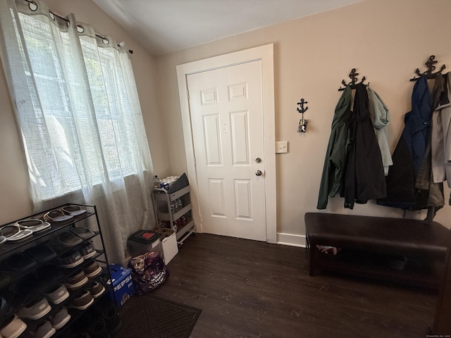 293 Torringford W St, Torrington, CT 06790 - mudroom with dark wood finished floors and baseboards