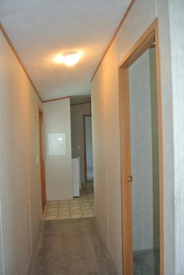 8 Barn Ln, Milford, CT 06460 - corridor with a textured ceiling