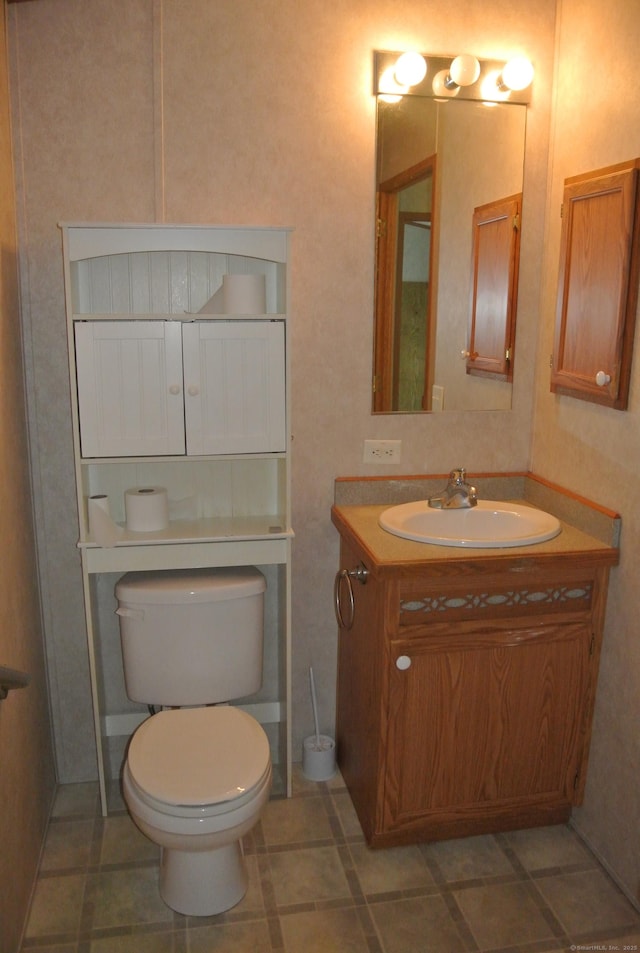 8 Barn Ln, Milford, CT 06460 - bathroom with vanity and toilet