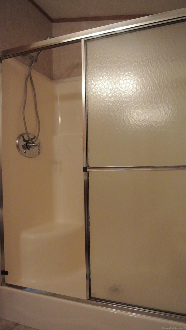 8 Barn Ln, Milford, CT 06460 - bathroom with a shower with door
