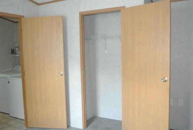 8 Barn Ln, Milford, CT 06460 - closet featuring washer and clothes dryer