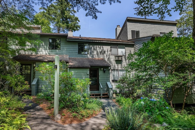 109 Old Farms Rd Unit 109, Torrington, CT 06790 - view of front of home with a chimney and entry steps