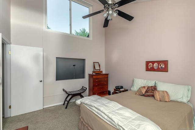 109 Old Farms Rd Unit 109, Torrington, CT 06790 - bedroom with light carpet and a ceiling fan