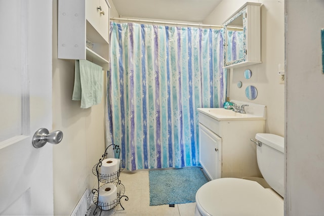 170 Celia Dr, Waterbury, CT 06705 - bathroom featuring vanity, tile patterned floors, and curtained shower