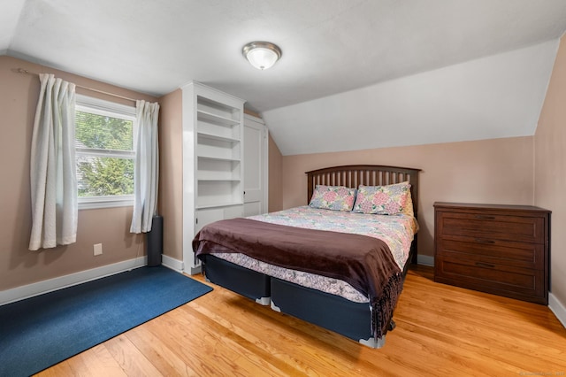 10 Harding Ave, Newington, CT 06111 - bedroom featuring lofted ceiling and light wood-type flooring