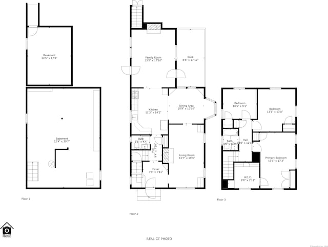 66 Concord St, West Hartford, CT 06119 - view of floor plan / room layout