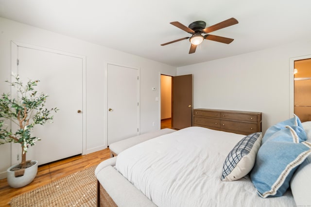 15 Revere Rd, Washington, CT 06793 - bedroom with wood finished floors and a ceiling fan