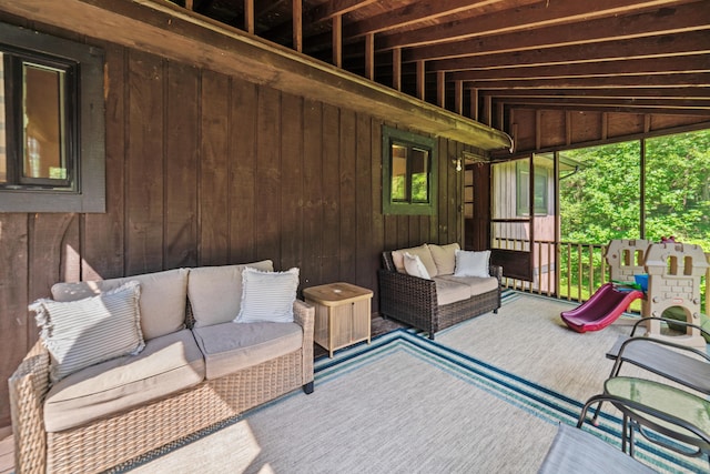 15 Revere Rd, Washington, CT 06793 - deck with an outdoor living space