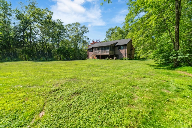 15 Revere Rd, Washington, CT 06793 - view of grassy yard featuring a deck