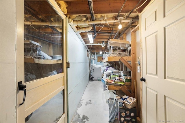 367 Pine Hill Rd, Sterling, CT 06377 - view of unfinished basement