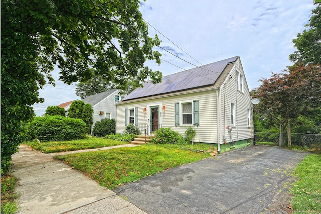205 Lee St, West Haven, CT 06516 - view of front of property with solar panels
