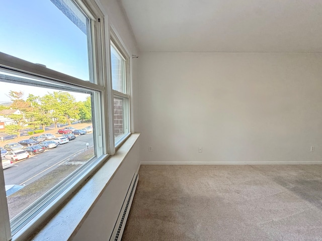 1730 State St Apt 306, Hamden, CT 06517 - carpeted spare room featuring healthy amount of natural light and a baseboard radiator