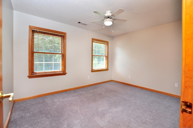146 Pheasant Way S, Windsor, CT 06074 - carpeted empty room with a textured ceiling and a ceiling fan