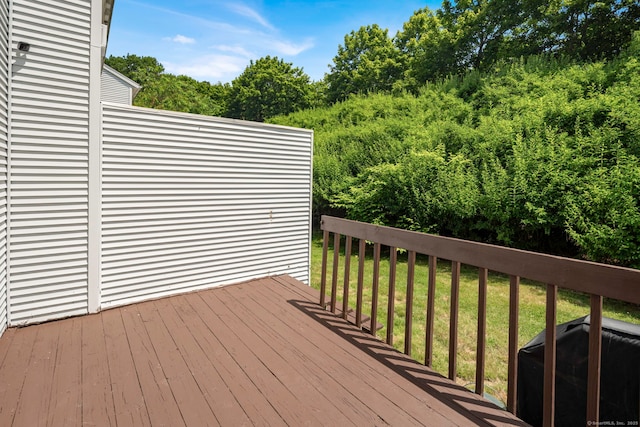 380 Hitchcock Rd Unit 227, Waterbury, CT 06705 - deck featuring a yard