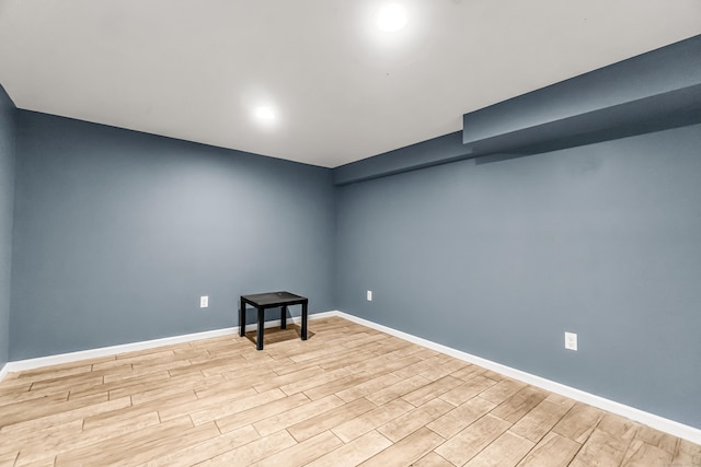85 Floral Way, Stratford, CT 06615 - unfurnished room with wood finished floors and baseboards