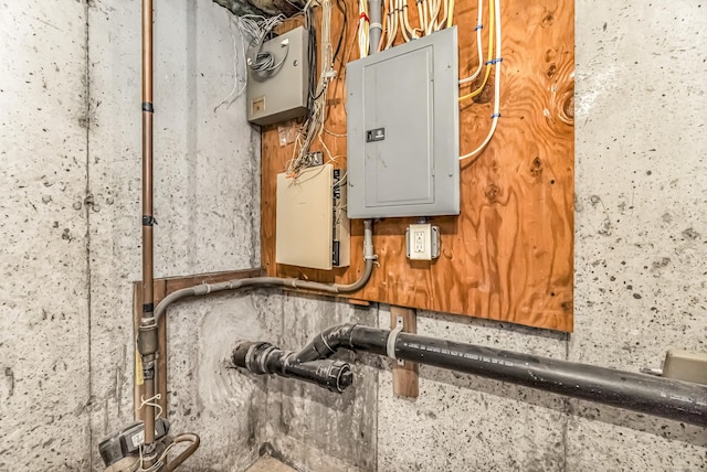 85 Floral Way, Stratford, CT 06615 - utilities with electric panel