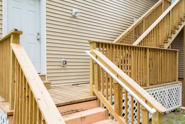 37 Martin St, Hartford, CT 06120 - wooden deck featuring stairs