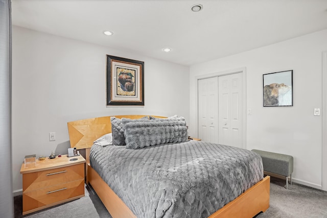 4 Russo Ter, New Haven, CT 06513 - carpeted bedroom featuring a closet and recessed lighting