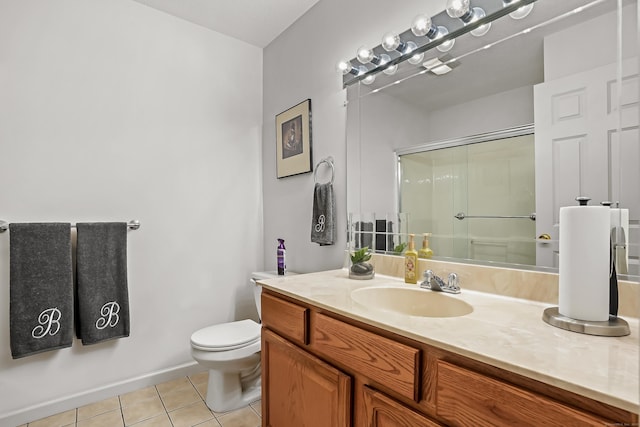 4 Russo Ter, New Haven, CT 06513 - full bathroom with tile patterned flooring, vanity, and a shower with shower door