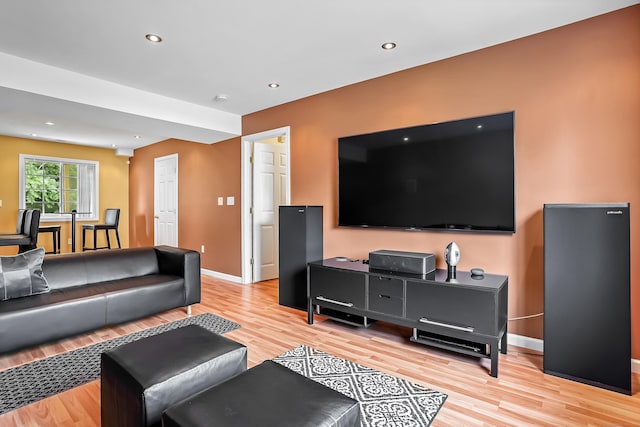 4 Russo Ter, New Haven, CT 06513 - living area with light wood-style floors and recessed lighting
