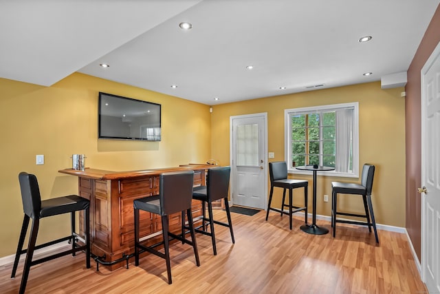 4 Russo Ter, New Haven, CT 06513 - indoor dry bar with light wood-type flooring and recessed lighting