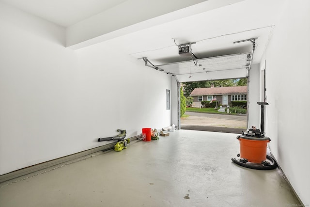 75 Beecher Ave, Shelton, CT 06484 - garage with electric panel and a garage door opener