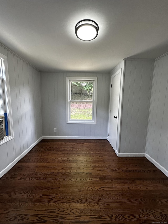 2308 N Main St, Waterbury, CT 06704 - unfurnished room with dark wood-style flooring
