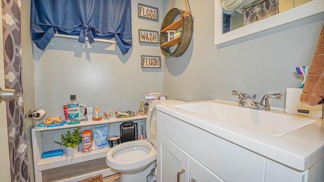 83 View Ter, East Haven, CT 06512 - bathroom with toilet and vanity