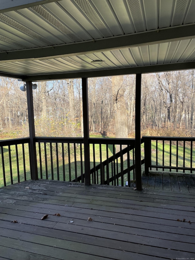 23 Merriman Ln, Prospect, CT 06712 - view of wooden terrace