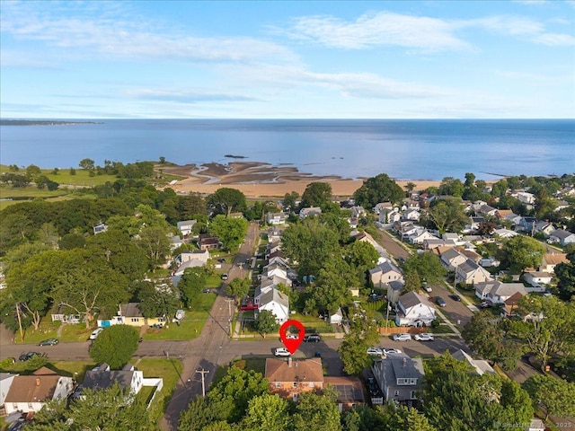 210 Highland Ave, West Haven, CT 06516 - aerial view of property's location featuring nearby suburban area and a large body of water