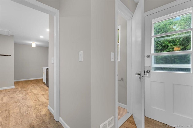 210 Highland Ave, West Haven, CT 06516 - foyer with baseboards and recessed lighting