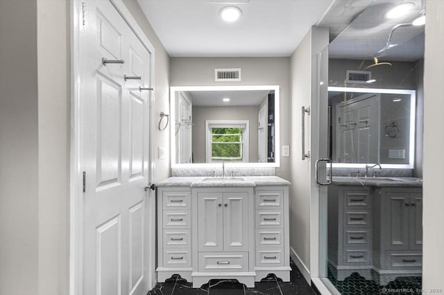 210 Highland Ave, West Haven, CT 06516 - full bath featuring vanity and a stall shower