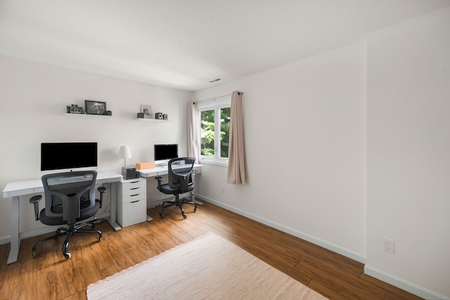 76 Cedarcrest Ct Unit 76, Shelton, CT 06484 - home office featuring light wood-type flooring and baseboards