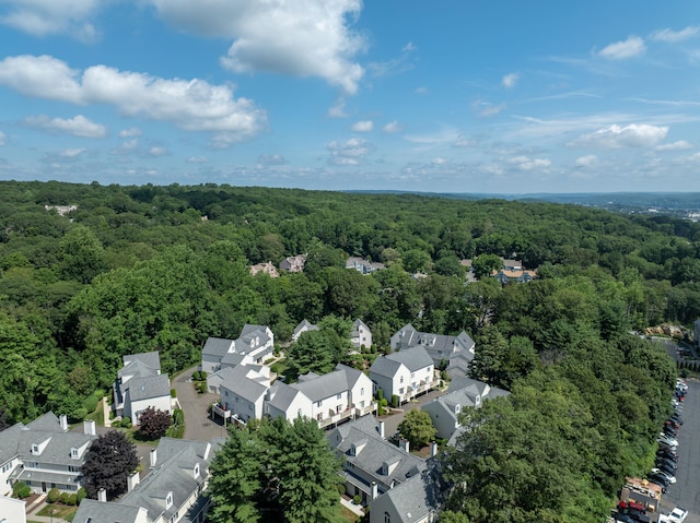 76 Cedarcrest Ct Unit 76, Shelton, CT 06484 - aerial view of residential area with a heavily wooded area