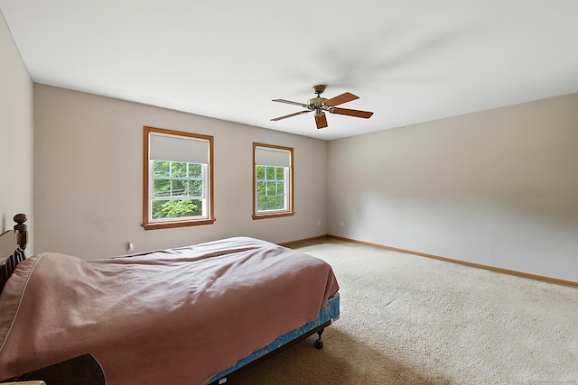30 Park Rd, Oxford, CT 06478 - bedroom with light carpet and ceiling fan