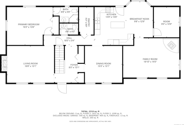 30 Park Rd, Oxford, CT 06478 - view of room layout
