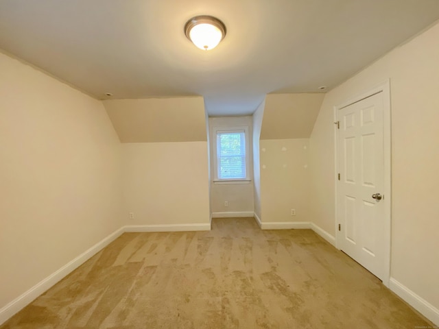 260 Stearns Rd, Mansfield, CT 06268 - additional living space with lofted ceiling and light colored carpet