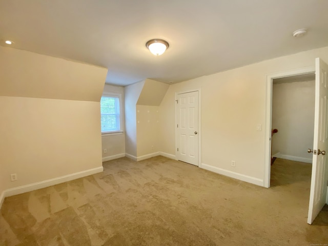 260 Stearns Rd, Mansfield, CT 06268 - bonus room featuring light carpet and lofted ceiling