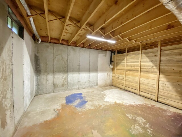 260 Stearns Rd, Mansfield, CT 06268 - view of unfinished basement