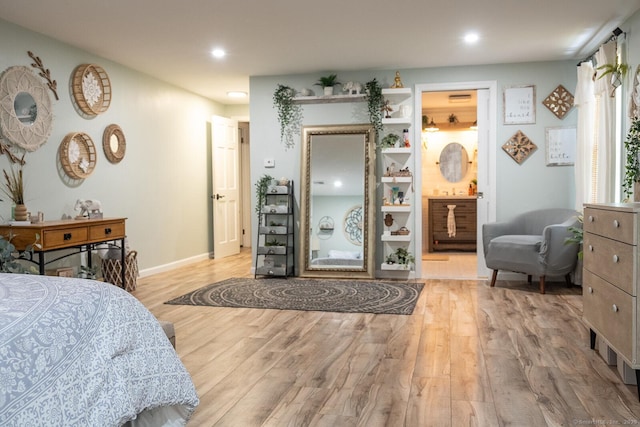 3 Olde Salem Dr, Somers, CT 06071 - bedroom with wood finished floors, recessed lighting, and ensuite bathroom
