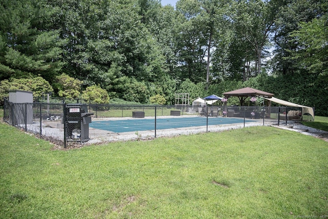 3 Olde Salem Dr, Somers, CT 06071 - community pool with a gazebo