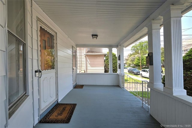 125 Marion St, Bridgeport, CT 06606 - view of covered porch